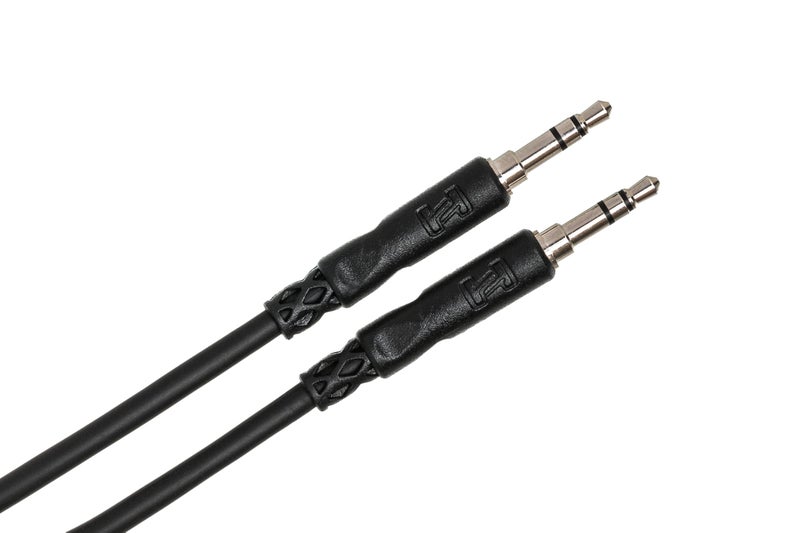 Hosa CMM-115 Stereo Interconnect, 3.5 mm TRS to Same, 15 Feet - Image 1